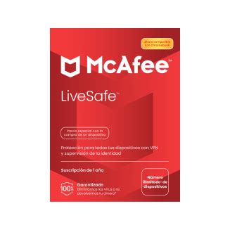 mcafee livesafe precio.